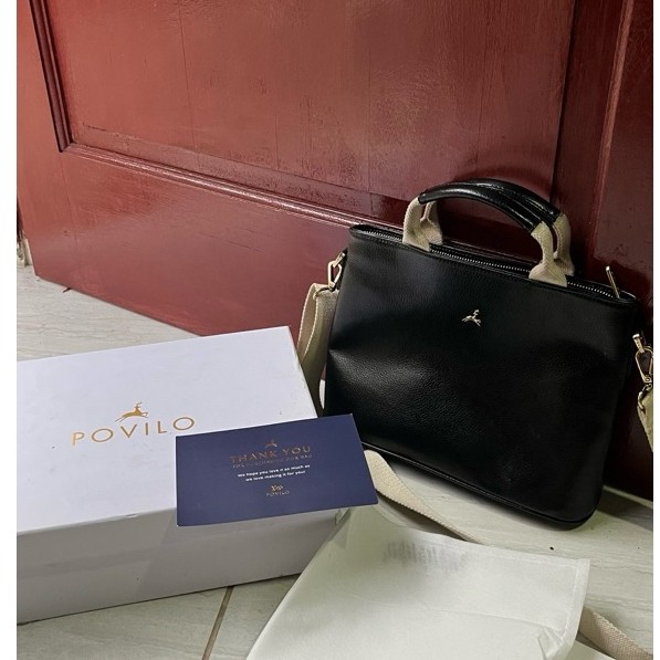 Tas Povilo warna black