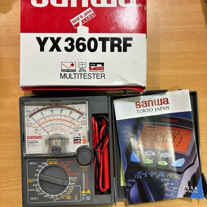 AVOMETER / MULTIMETER ANALOG SANWA XY360TRF