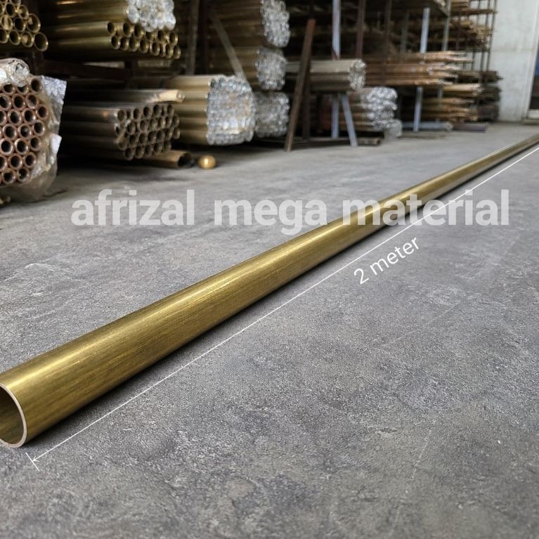Pipa kuningan Od 14mm Id 10mm x 10cm