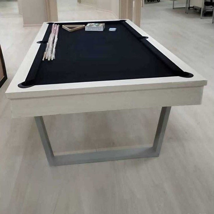 Billiard biliard bilyar pool table 7feet full rangka besi set perlengkapan bermain