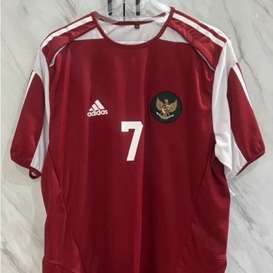 Remake jersey retro timnas indonesia 2004 Boas7