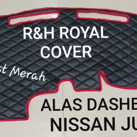 Cover Dashboard Mobil Nissan Juke, motif jahitan Wajik