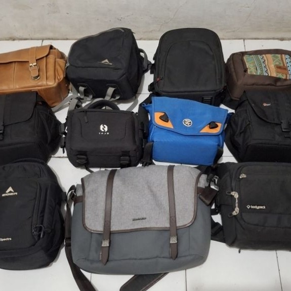 Tas Kamera Manfrotto Eiger Lowepro Crumpler