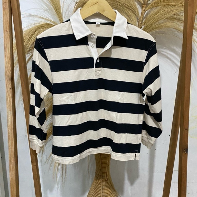 preloved uniqlo stripe