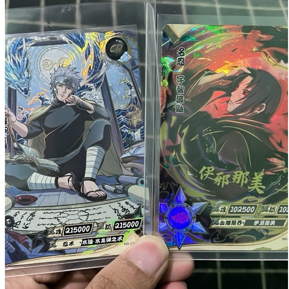 Kartu Naruto Kayou CR Tobirama Super hit & MR Itachi