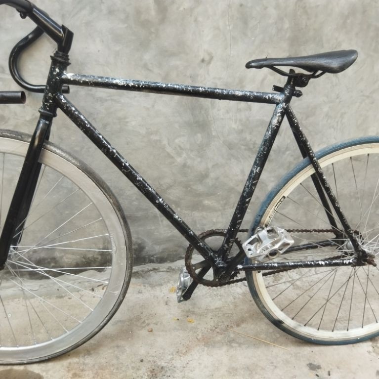 sepeda fixie 28" second