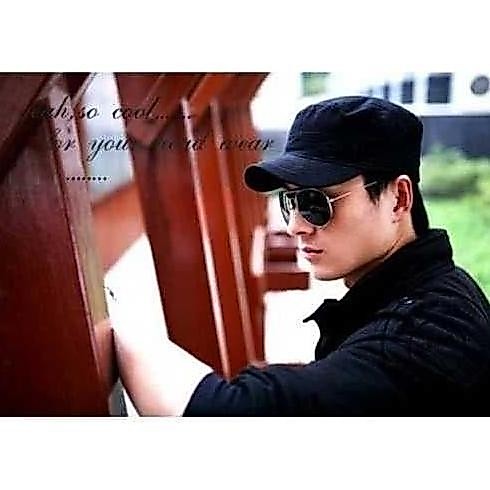MGC Topi Flat Top Komando City Hunter - HITAM