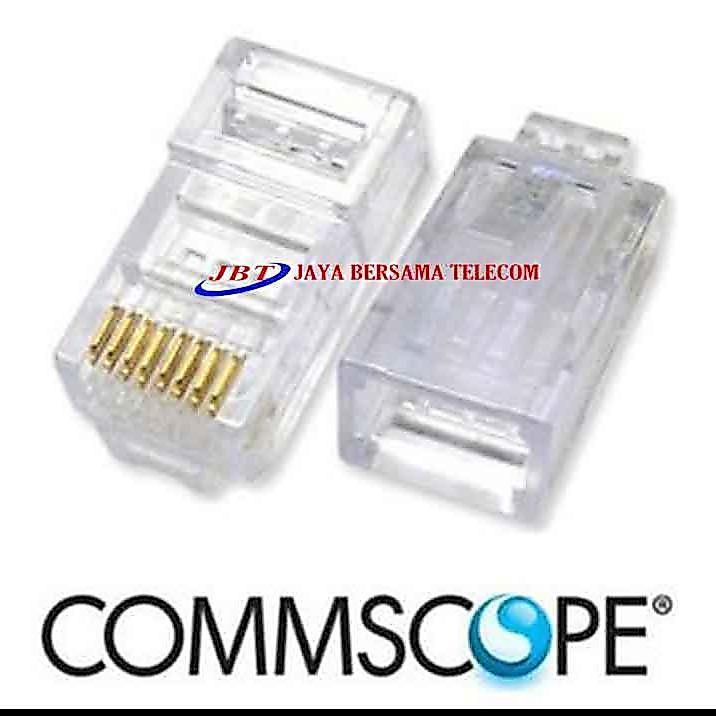 Konektor Rj45 AMP Commscope Cat.5e/Konektor AMP Cat.5e @50pcs