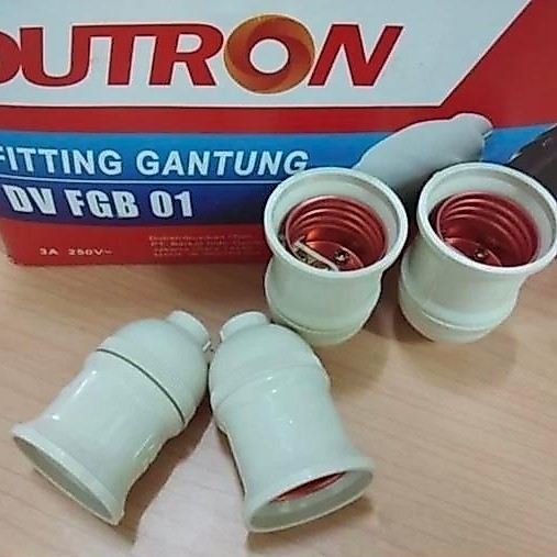 Fitting Lampu Gantung / Fitting Gantung Dutron