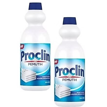 Proclin Pemutih Penghilang Noda Pakaian 500 ml / Proclin Botol 500 ml / Pemutih Pakaian / Pemutih Pa