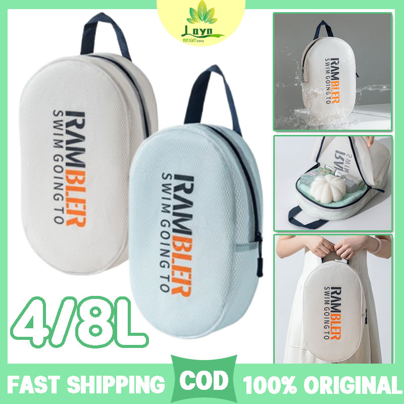 4/8L Tas Renang Transparent Tas Renang Tas Mandi Renang Tas Perlengkapan Mandi Portabel Kapasitas Be