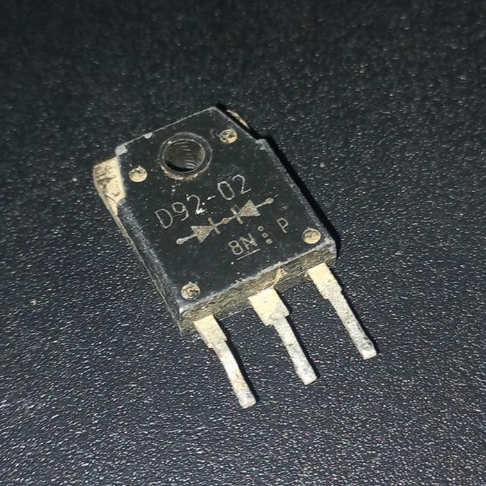 dioda ultrafast mesin las D92-02 2 kaki original pin d9202 bekas cabutan 2nd d92 02 d 92 ultra fast 