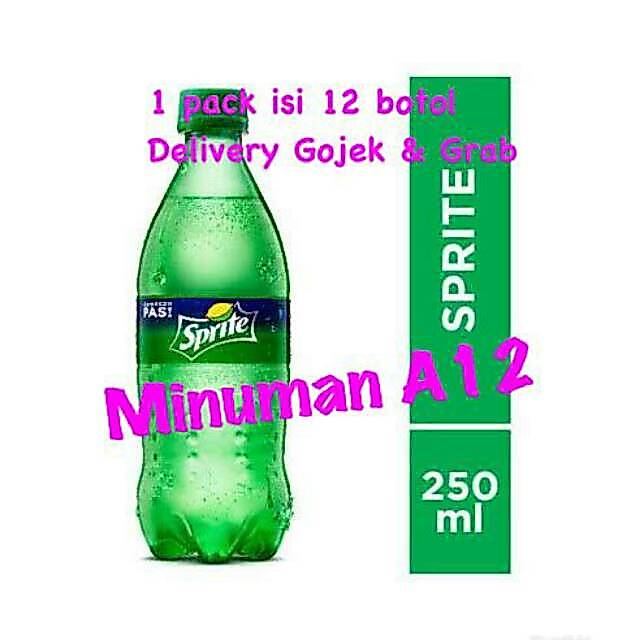 Sprite botol pet 250ml