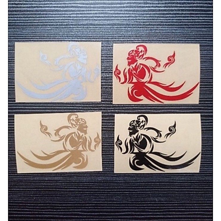 Stiker Wayang PO Haryanto / Stiker Wayang Gatut Kaca / Stiker Wayang Gatot Kaca / Stiker Wayang Bus 
