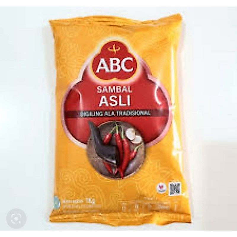 Saos Sambal ABC refill Besar 1kg pasar online makassar