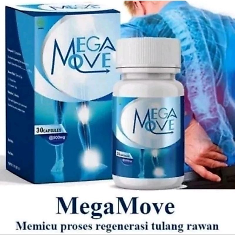 MEGAMOVE Obat Sendi Tulang Syaraf Nyeri Persendian Otot Pereda Nyeri Sendi Ampuh 100%