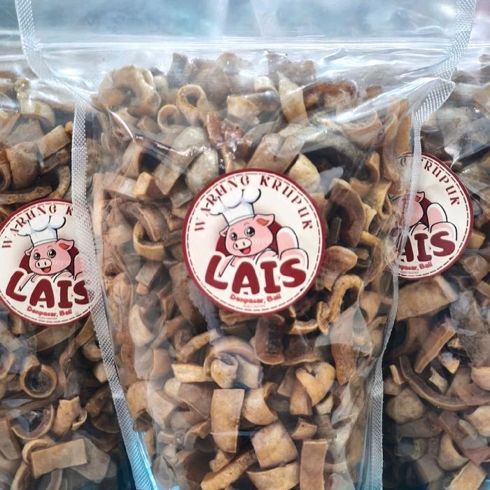 Krupuk Rambak Babi Mentah/ Aluman Krupuk rambak Kerupuk - 1kg