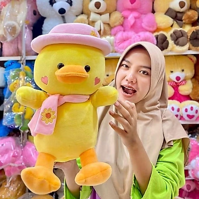 Bebek Duck Piere Boy Girl Topi Boneka Duck Cute LUCU VIRAL TRENDING