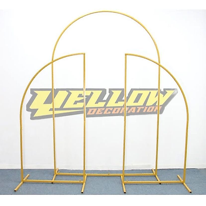 Ring Oval Backdrop dekorasi 1 set NEW