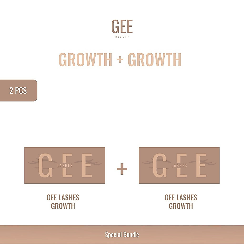 Gee Lashes Bundle GROWTH+GROWTH