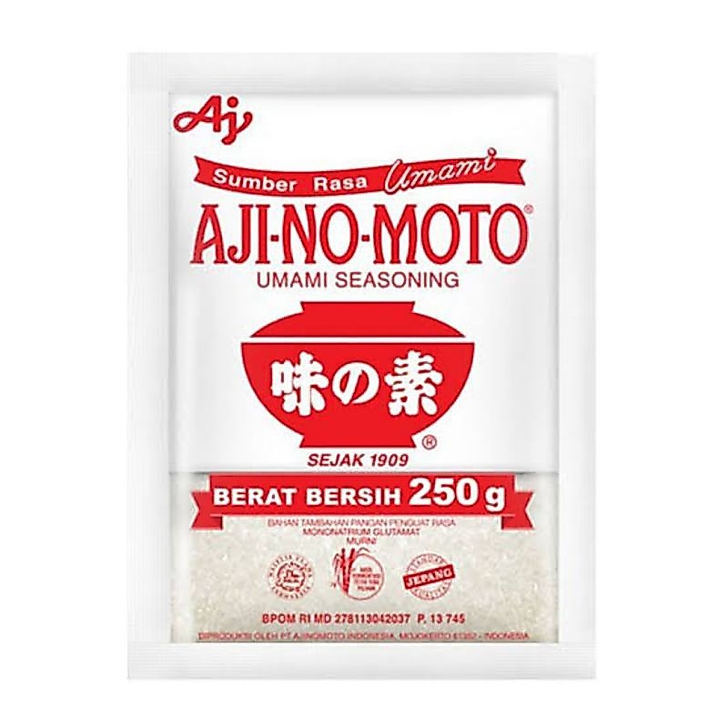 Ajinomoto 250 gram / Penyedap Rasa Ajinomoto