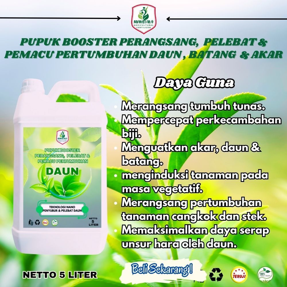 Pupuk Penyubur Akar Batang dan Daun Pupuk Penyubur Tanaman Hormon Penumbuh Batang dan Daun