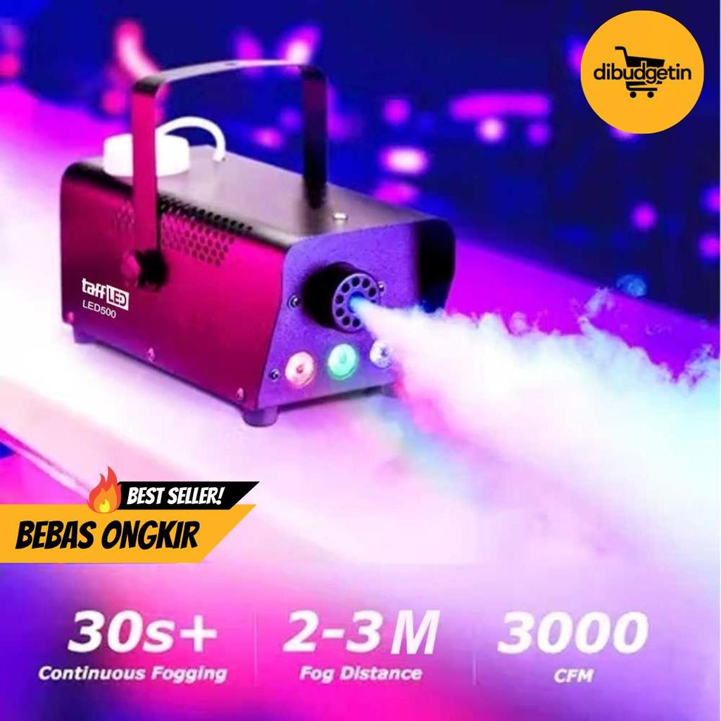 TaffLED Sistem Fogger Panggung Stage Machine Ejector with RGB LED - KY-LED500