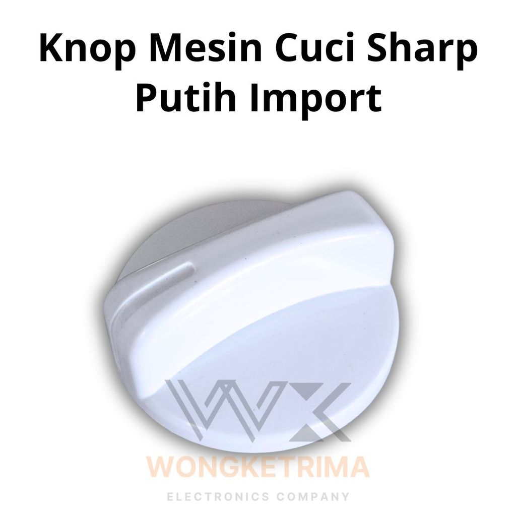 Knop Mesin Cuci Sharp Putih Import Kenop Timer Mesin Cuci Sharp Sparepart Mesin Cuci Universal