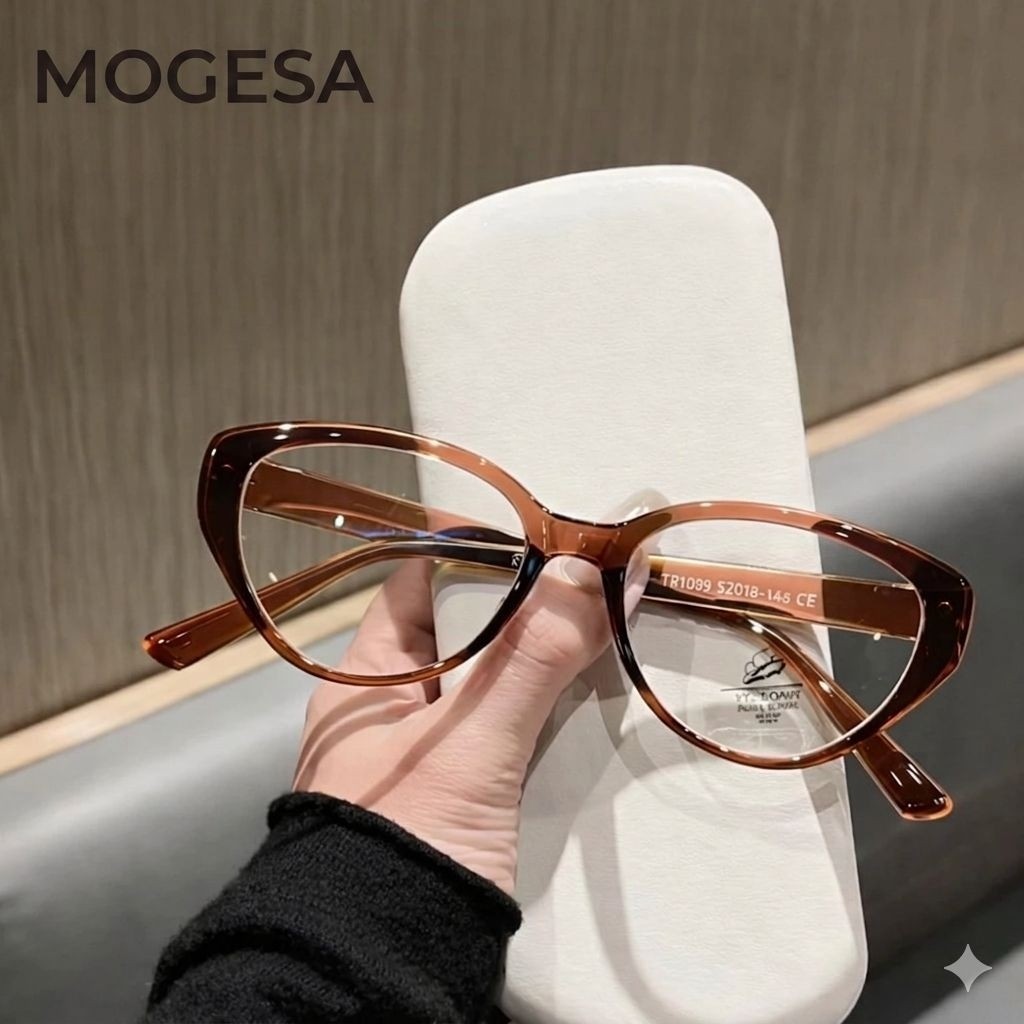 [OH] TOOMI Kacamata Baca Frame Bening Ringan & Trendy / Kacamata Baca Model Cat Eye Elegan