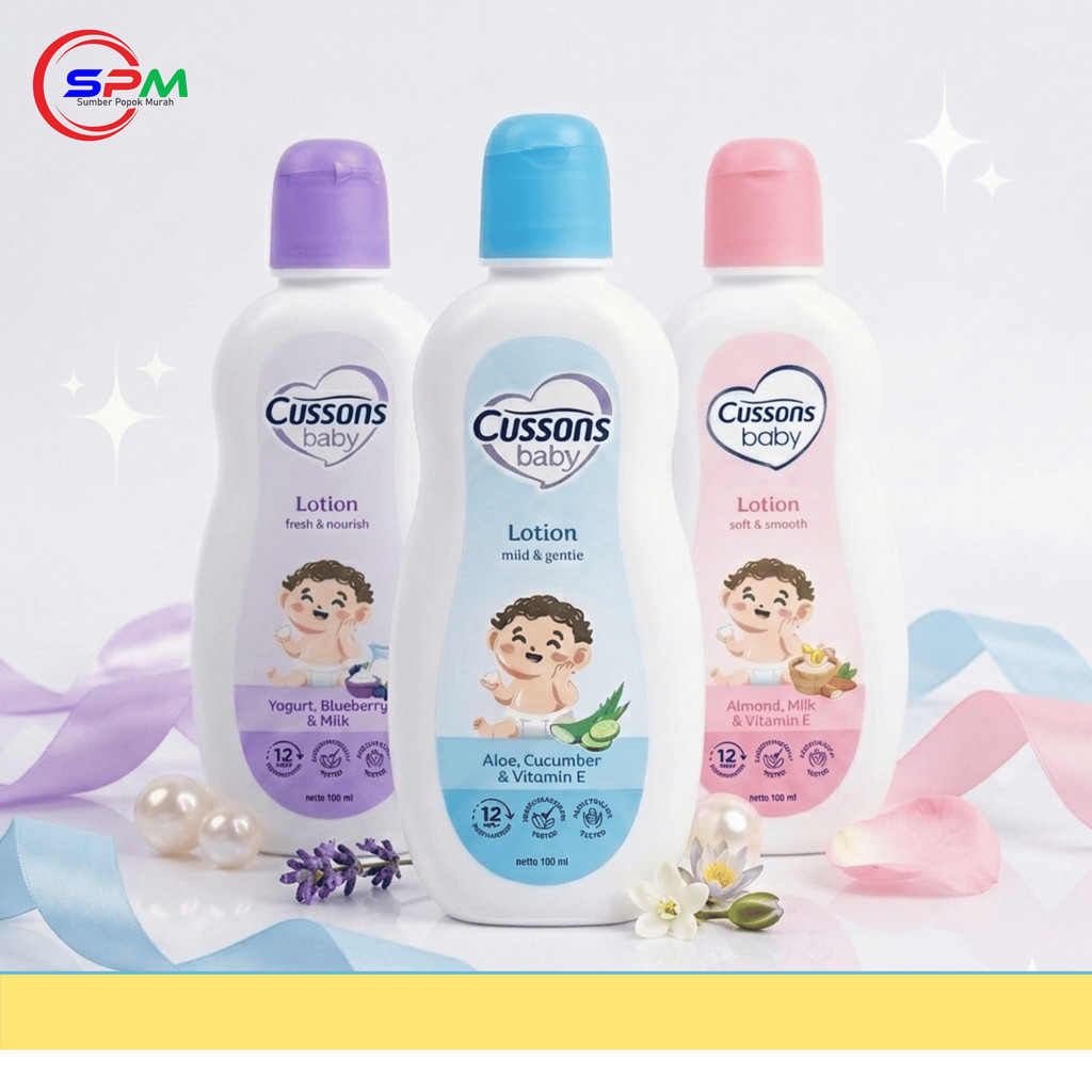 Cussons Baby Lotion 100ml Mild & Gentle, Soft & Smooth, Fresh & Nourish | Cussons Body Lotion Lotion