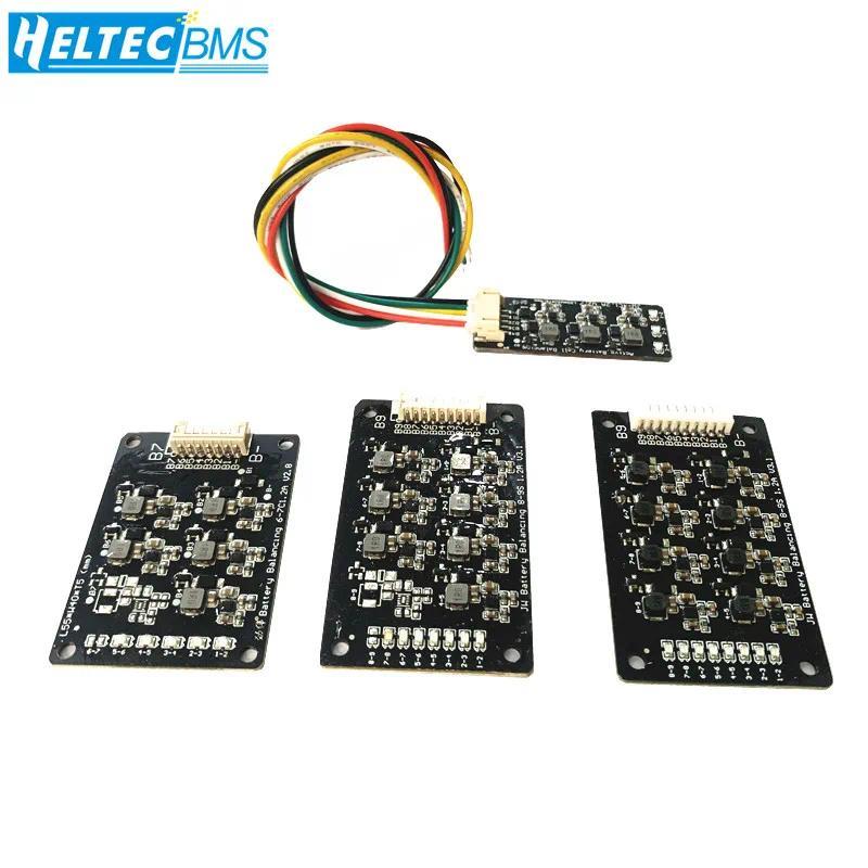 12A Penyeimbang Aktif Baterai Li-ion Lifepo4 Lithium, Penyeimbang Transfer Energi BMS 3S 4S 5S 6S 7S