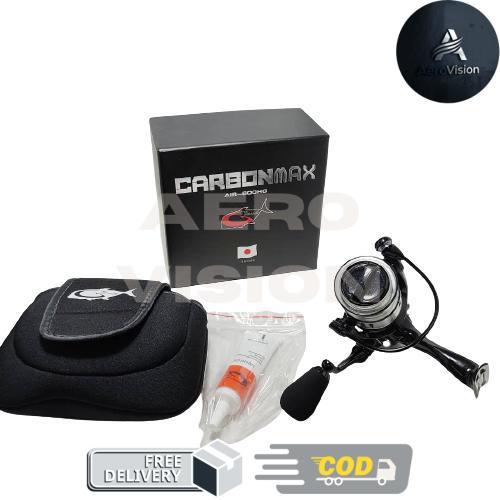 Reel Spinning Gtech Carbonmax 800HG dan 800PG Power Handle Carbon Body - 800HG