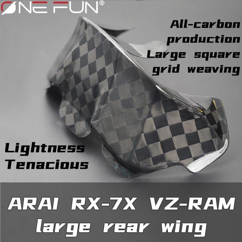 RX7X Helmet Spoiler for RX-7X VZ-Ram Motorcycle Rear Trim Helmet Carbon fiber Spoiler Helmet rx7x Sp