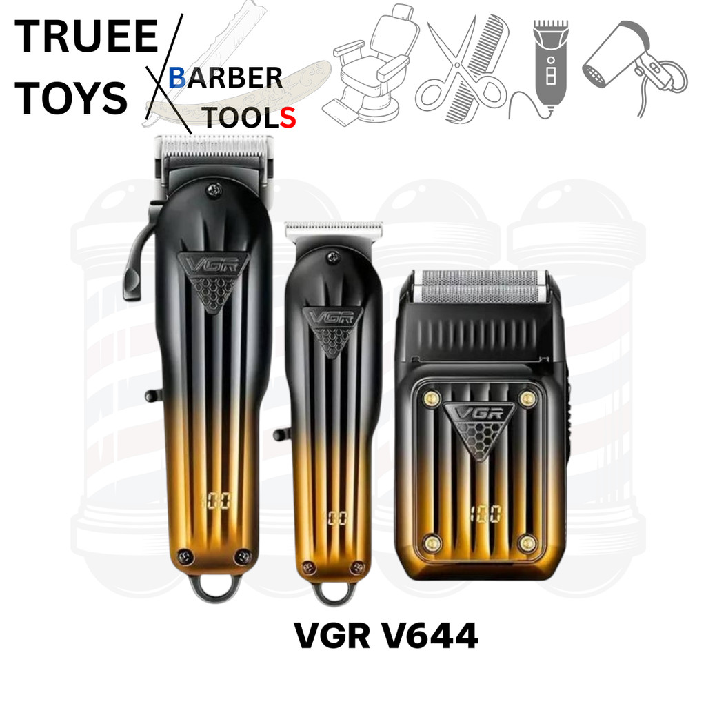 VGR V-644 MESIN CUKUR RAMBUT COMBO KLIPPER TRIMMER SHAVER VGR  V644