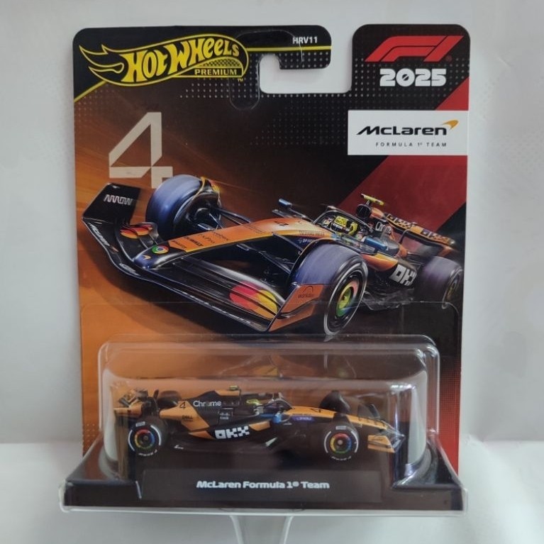 Hotwheels F1 Mclaren 4 Premium