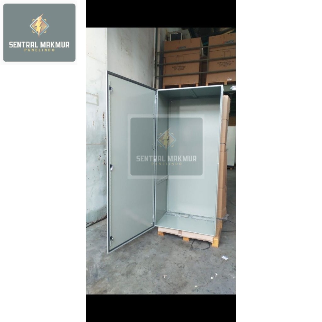 Box panel Indoor 1800x800x600 mm plat 2mm panel listrik 180x80x60 cm IP66 Seabox