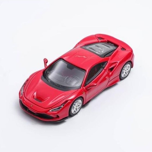 XF 1/64 Ferrari F8 Tributo Red Diecast Mobil Mainan Miniatur