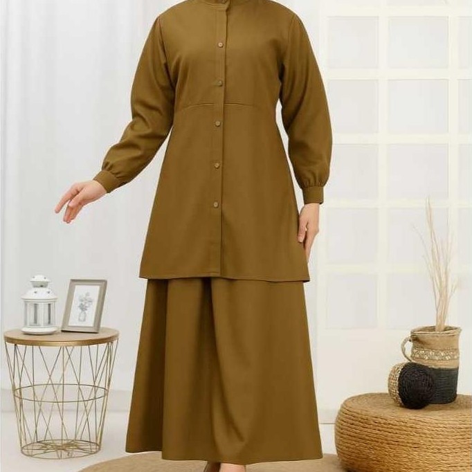 Bagus Seragam Dinas Pns Wanita Pemda [ Tunik & Rok ] | Seragam Guru Wanita Mengajar | Baju Dinas Pns
