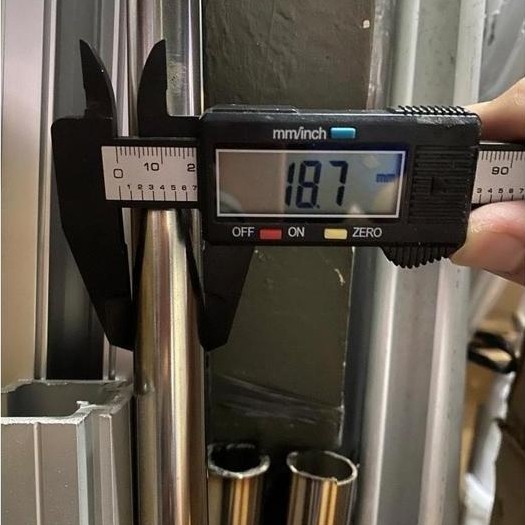 Pipa Stainless Tube Pipa Diameter 19 Mm 3/4 Inch Stainless Pipe Tube
