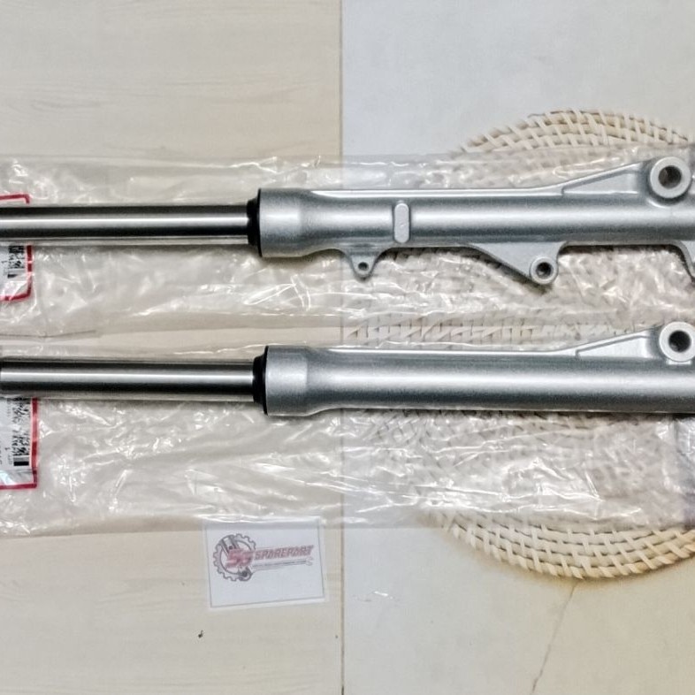 AS SHOCK FRONT DPN + TABUNG KVY KVB KZL BEAT KARBU SET ISI 2 KIRI KANAN 51500-KVY-871 51400-KVY