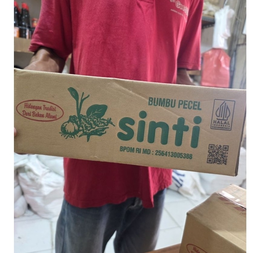 BUMBU PECEL SINTI 1 DUS ISI 60 PCS X 100 GRAM