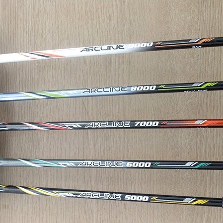 HIQUA ARCLINE 5000/6000/7000/8000/9000 32 LBS Raket Badminton Bulutangkis