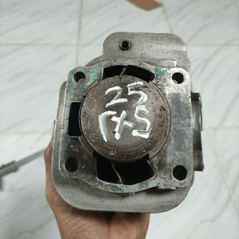 blok boring yamaha fizR os 25 RXS porting