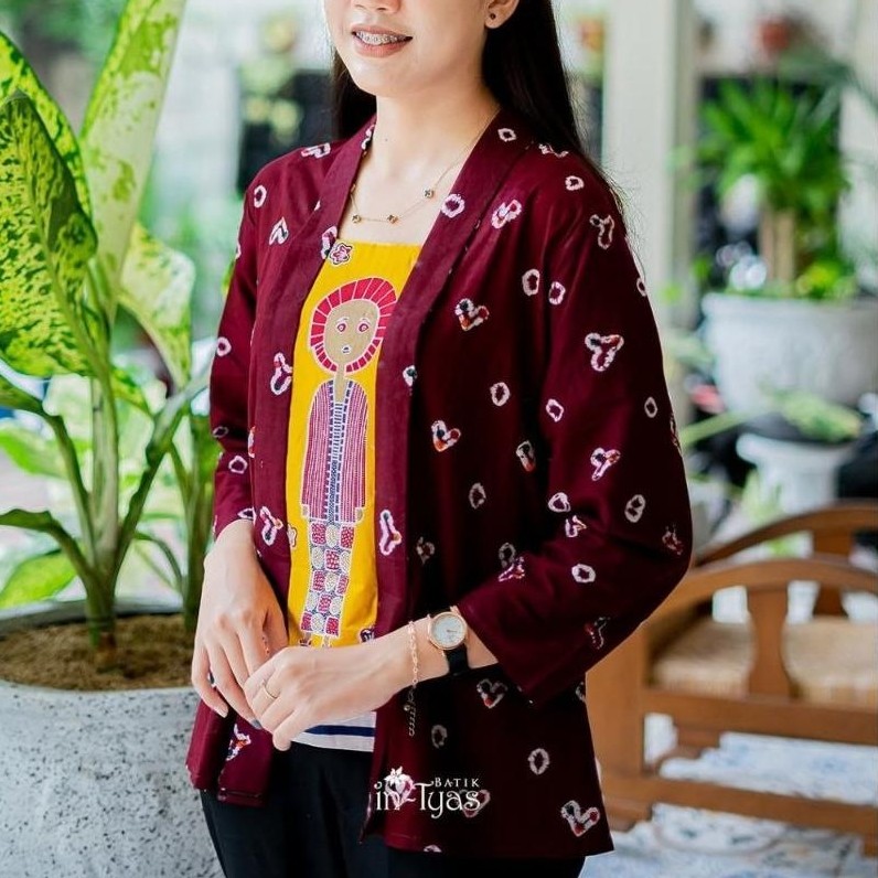 Disc Batik Kutu Baru / Kebaya Jumbo Big Size Jumbo Xxl Xxxl  4L 5L Murah Batik Kebaya Jumbo Bu Tejo