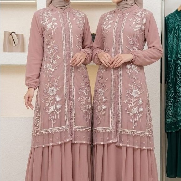 Gamis Organza Premium