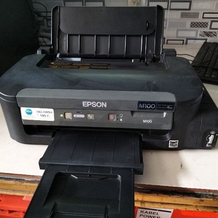 Printer Epson M100 BW Bekas