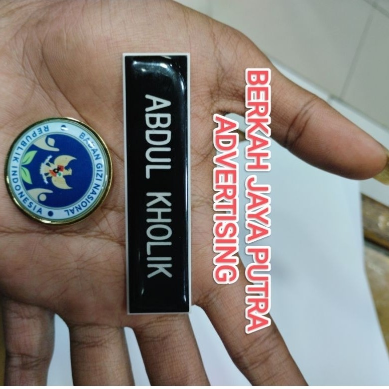 Nama Dada BGN Satu Set Pin BGN Exslusif