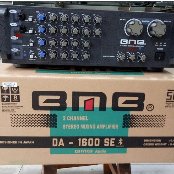 Power Amplifier Karoke BMB DA 1600 SE Original / Power Amplifier BMB DA-1600SE BT DA1600SE Bluetooth
