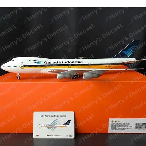 1/200 B747-200 Garuda Indonesia - Singapore Hybrid By Jc Wings