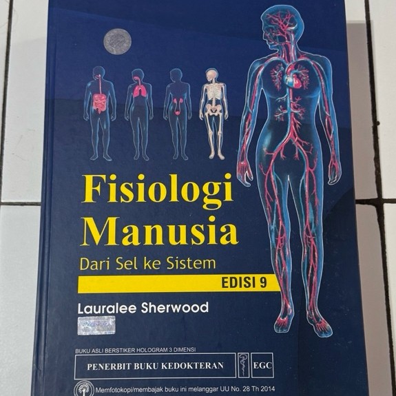 (Preloved/Bekas) Sherwood EGC Fisiologi Manusia dari Sel ke Sistem Edisi 9
